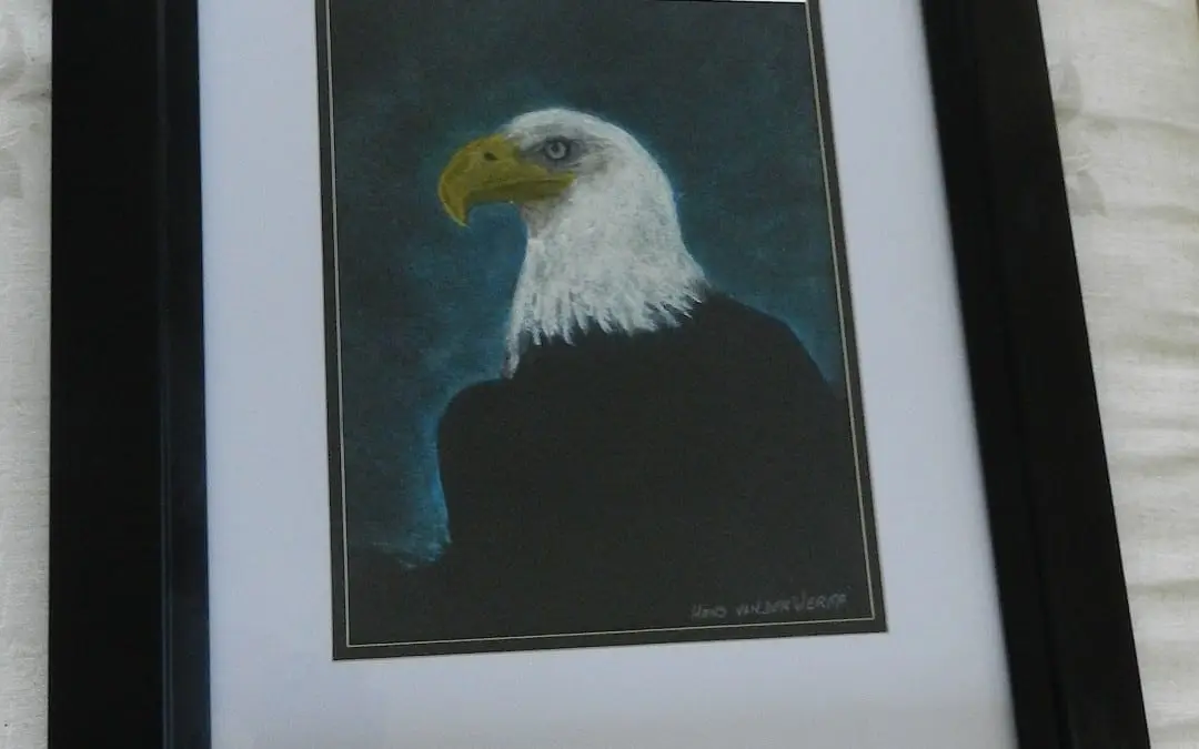“REGAL EAGLE: HE LOOKS! HE SEES!”