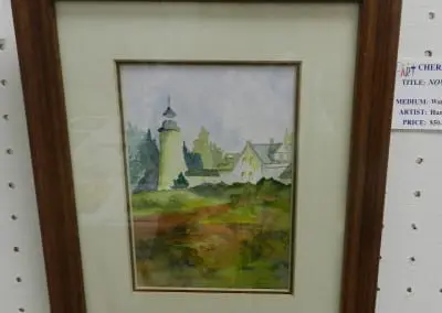 “LIGHTHOUSE HIGH ON NOVA SCOTIA HILL”