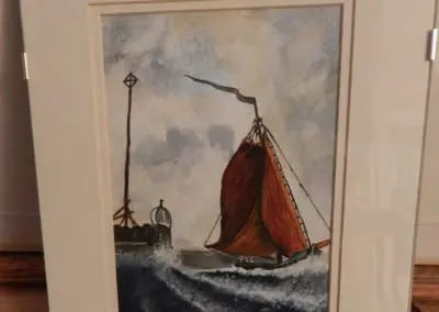 “BRAVING THE SEAS”