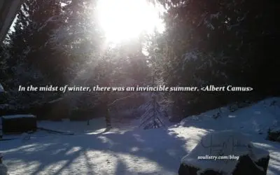 WINTER SOLSTICE and WINTER OF THE SOUL
