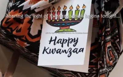 “CANDLES!  LIGHT!  Happy Hanukkah, Solstice, Christmas, Kwanzaa”