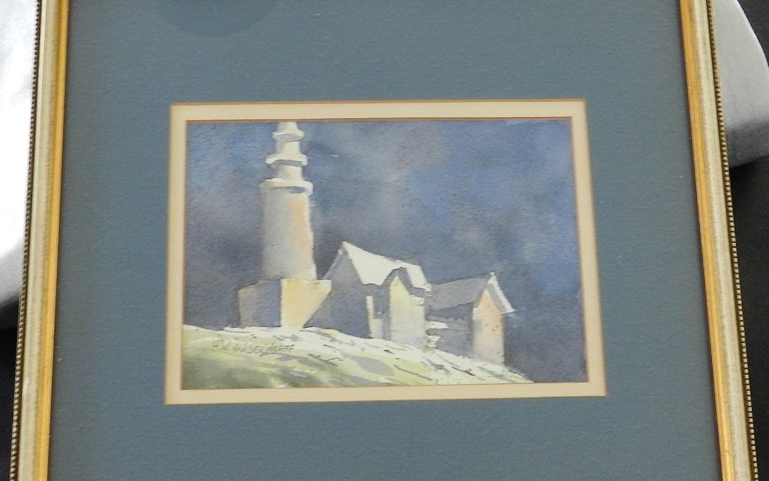 “LIGHTHOUSE IN BLUE”